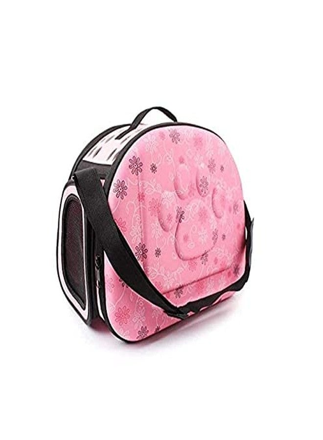 BohoBark ATS Puppies Kitten Carrier Tote Cage Bag Breathable Airline Travel Mesh Ventilate Hiking and Outdoor Colour in Pink - Image 3